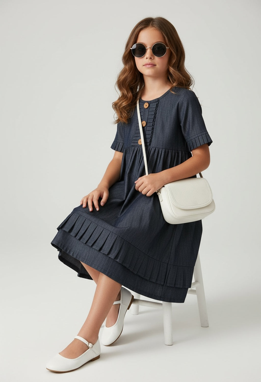 Little Miss Denim Delight Dress
