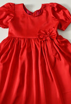 Red Princess Bow Dress