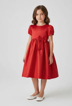 Red Princess Bow Dress