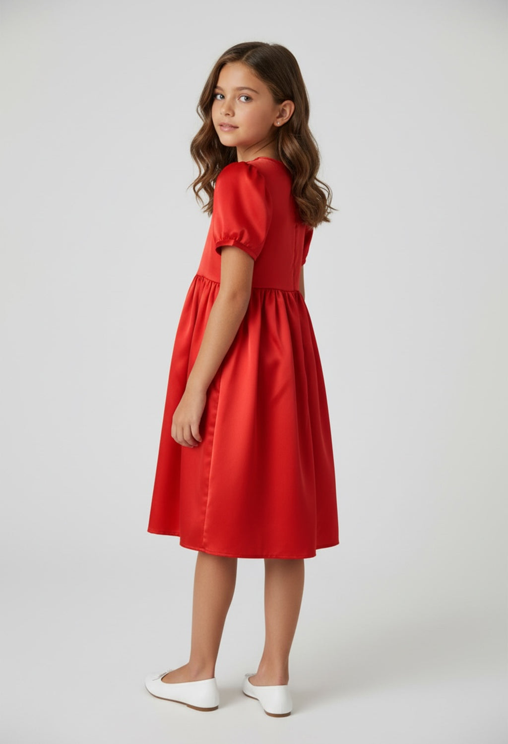 Red Princess Bow Dress