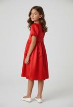 Red Princess Bow Dress