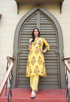 Block Print kurta set
