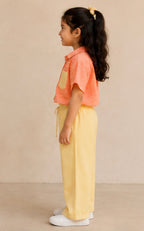 Sunshine Gingham Mother-Daughter Co-ord Set