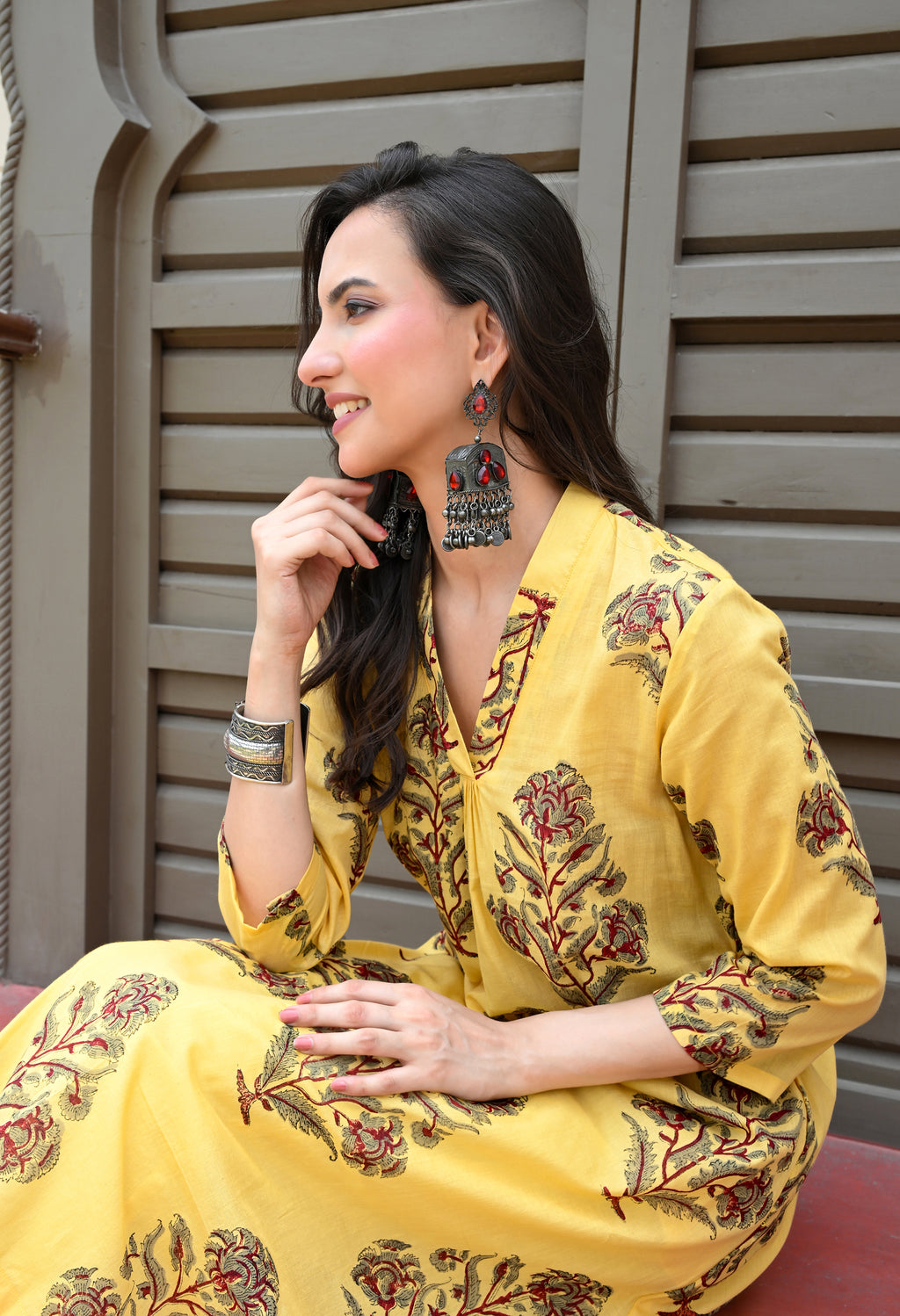 Block Print kurta set