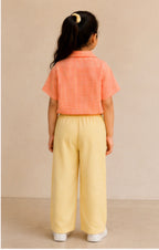 Sunshine Gingham Mother-Daughter Co-ord Set