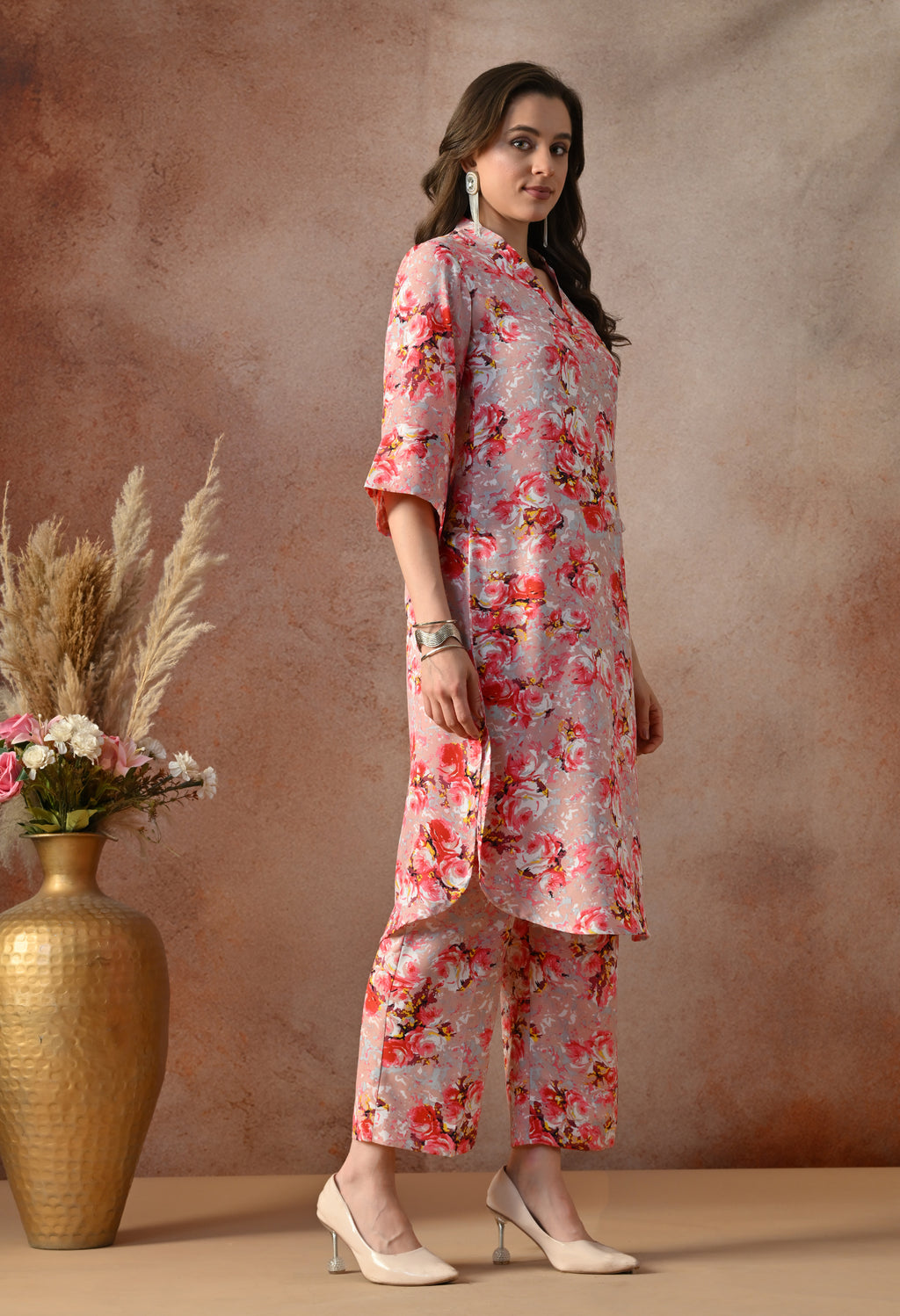Blush Floral Co-Ord Set