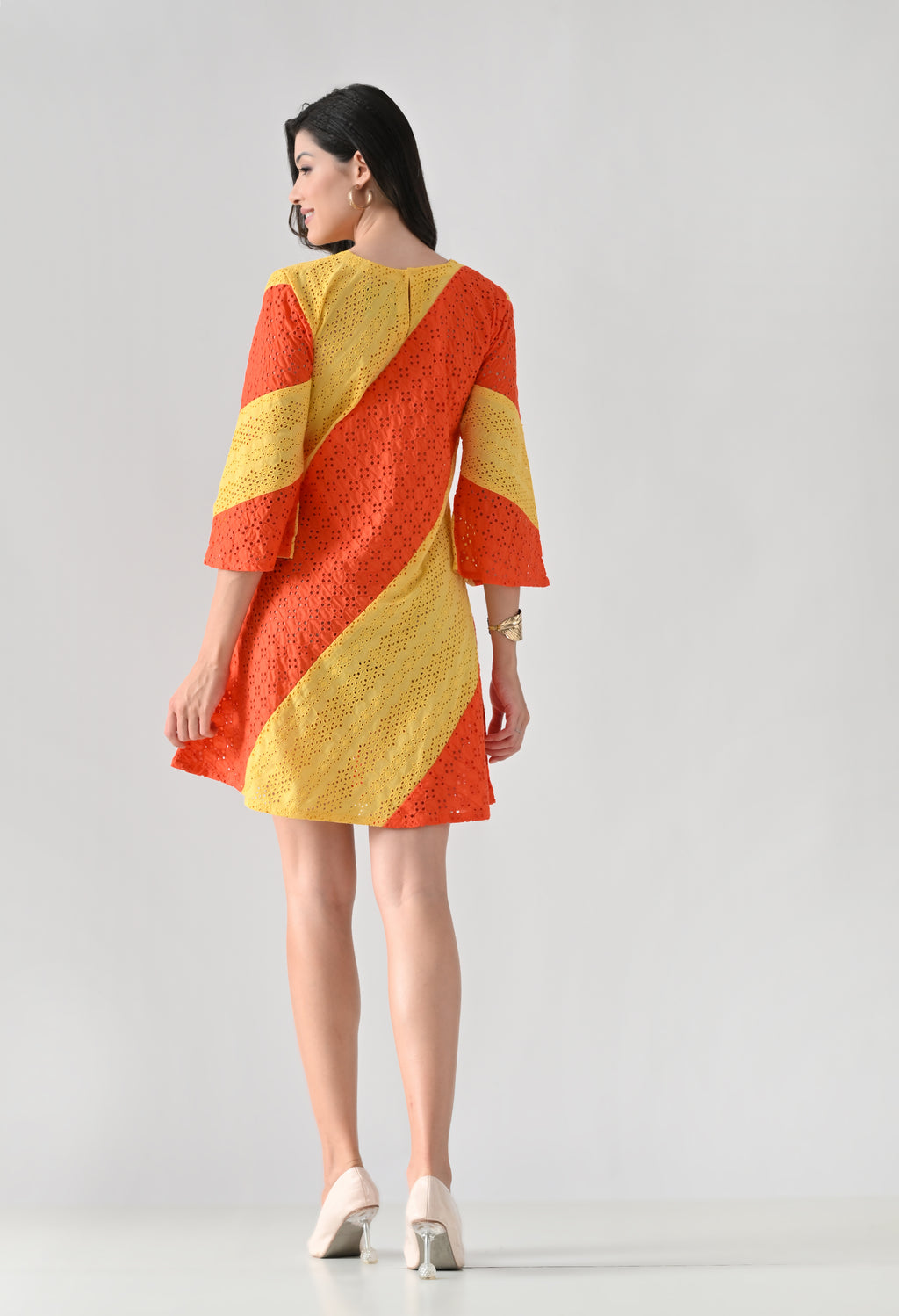 Saffron Summer Hakoba Dress