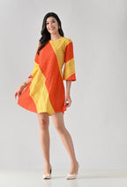 Saffron Summer Hakoba Dress
