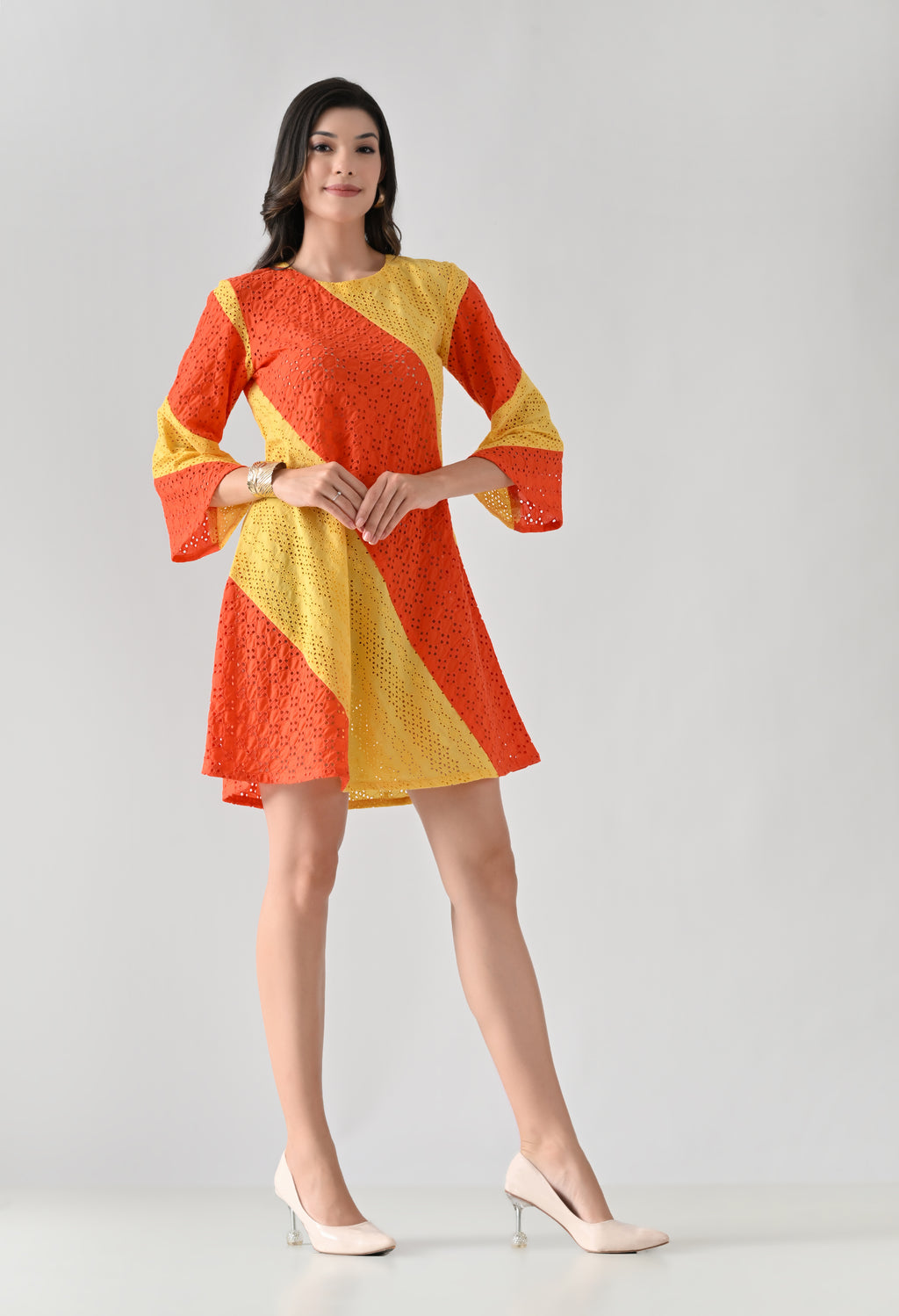 Saffron Summer Hakoba Dress