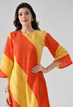 Saffron Summer Hakoba Dress
