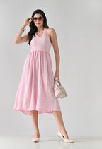 Cherry Blossom Eyelet Dress