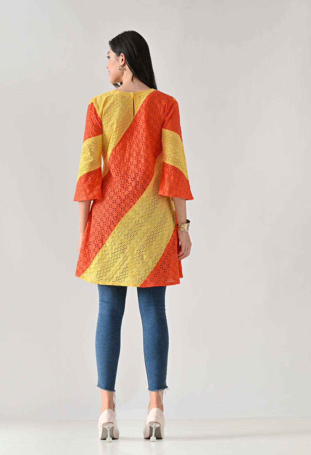 Saffron Summer Hakoba Dress
