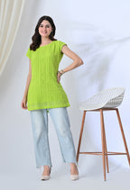 Fluorescent Green Short Dress